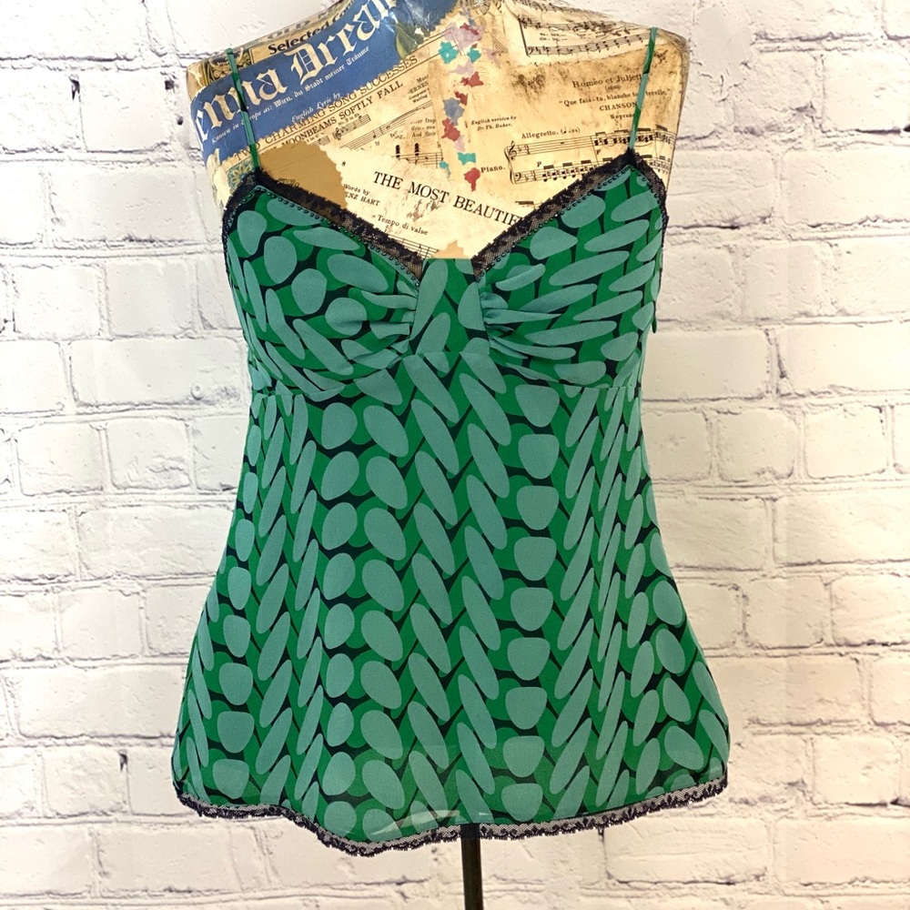 Ted Baker London Silk Camisole Tank Sz 3